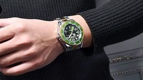 mens britling replica green dial watches|best green dial watches 2022.